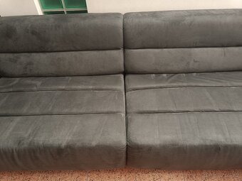 Rohová sedačka do U – 415x260x260 cm, málo používaná - 3