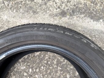 2ks letní pneu Bridgestone Turanza - 215/45/16 - vzorek 7mm - 3