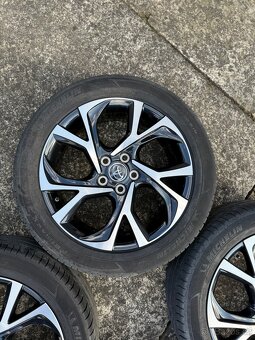 Alu kola Toyota 5x114,3 R18 včetně pneu Michelin 225/50/18 - 3