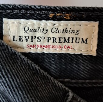 NOVÉ džíny rifle Straight XL LEVI´S, vel. W 23 / L 29 - 3