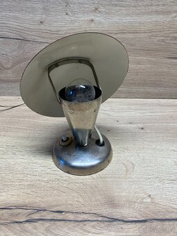 lampa lampička hříbek retro lampa chrom hříbek svítidlo - 3