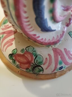 Keramický secesní svícen - 3