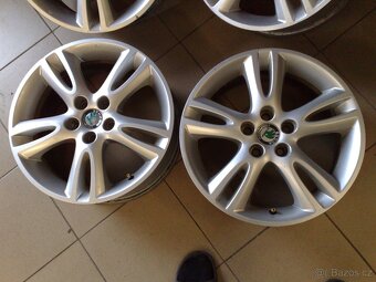 alu kola skoda 5x100 r16 original škoda fabia,roomster,rapid - 3