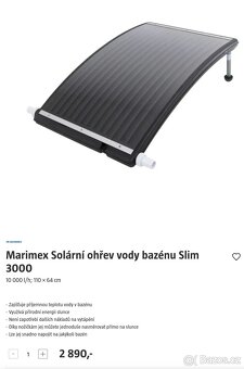 Solární panel k bazénu - 3