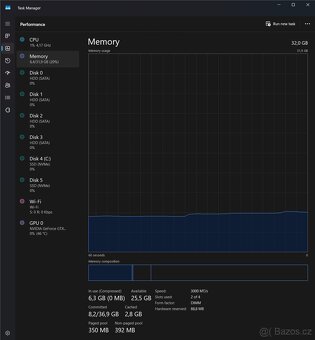 PC sestava AMD Ryzen 9 5900x 12-core, nvidia 1080 ti, 32 gb - 3