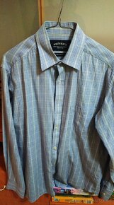 3 pánské košile Tchibo, vel. M-39/40. Slim fit. - 3