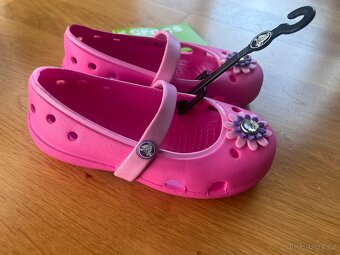 Crocs balerínky Keeley Petal Charm vel. C6 (EUR 22/23) - 3