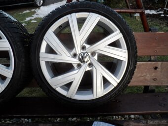 Originál Alu VW +Zimní Pneu Pirelli 225/40/18, ET 51 5X112 - 3