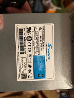 Prodám zdroj Seasonic SS-350SFE – 350 W, 80 Plus - 3