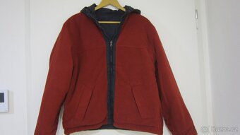 Nádherná oboustranná bunda vel. L - 3