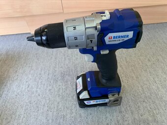 Aku Berner BACHDD-2 BL 18V +bat. 5.0 Ah+ nabíječka - 3