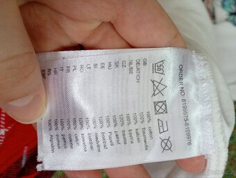 Dívčí bílé tričko - 3