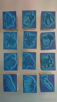 Česká velká dřevěná razítka - 3