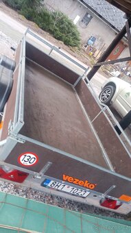 Prodám bržděný přívěs - 3