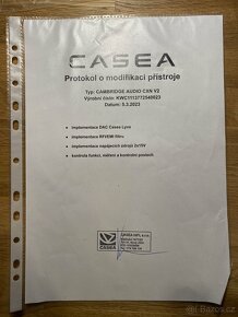 Cambridge audio CXN V2, DAC převodník Casea LYNX - 3