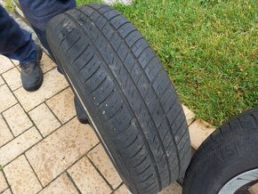 Prodám ALU disky i s pneu "14" - 3