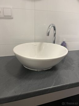 2 kruhová umyvadla na desku VitrA - 3
