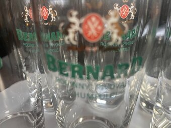 Prodám 0,5l sklenice Bernard - 3