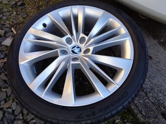 škoda superb 19 alu kola 5x112 nová - 3