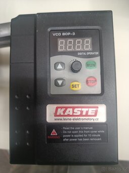 3 fázový motor 2,2kw + frekvenční měnič - 3