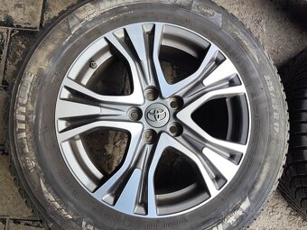 17"zimní alu sada 5x114 origo Toyota RAV 4 225/65 Michelin - 3
