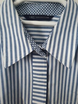 Pruhovaná košile Marks & Spencer vel. 40 - 3