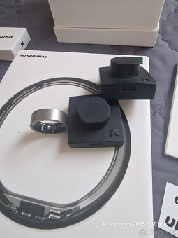 Prsten Ultrahuman Ring Air vel. 11 – Raw Titanium-v záruce - 3