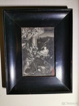 Starý obrázek náboženský motiv - 3