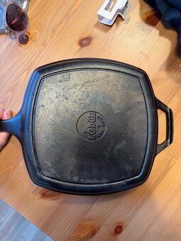 Litinová grilovací pánev lodge - 3