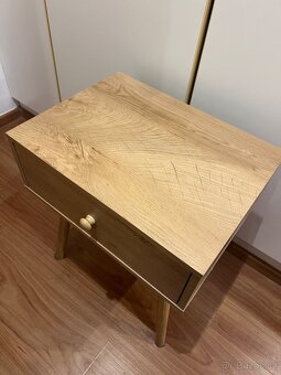2 noční stolky - 3
