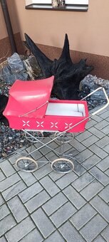 Retro kočárek pro panenky - 3