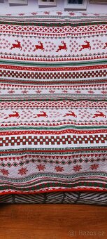 VÁNOČNÍ PŘEHOZ NA POSTEL - 3