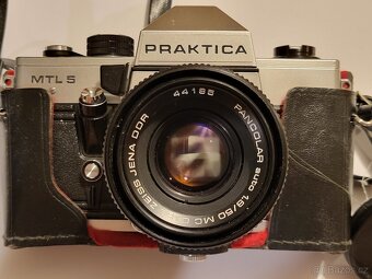 fotoaparát Practica MTL5 s objektivem Pancolar 1.8/50 - 3