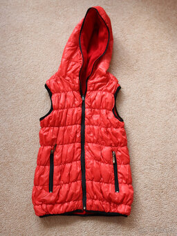 Dětská vesta s kapucí 122-134 - 3