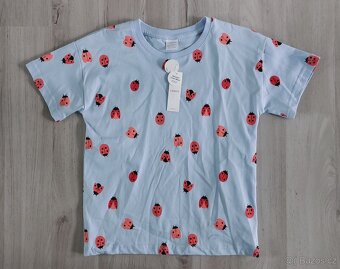 Nová trika Lindex vel. 110/116 - 3