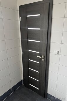 Moderní rámové interiérové dveře 70 L - 3