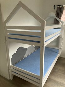 Domečková patrová postel - 3