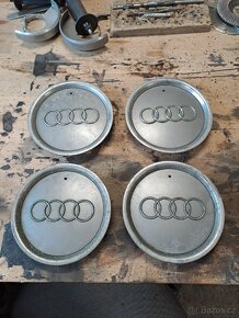 Originální krytky šroubů kol Audi - 3