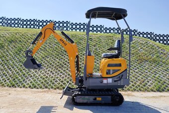 bagr, minibagr, motor Yanmar - 3