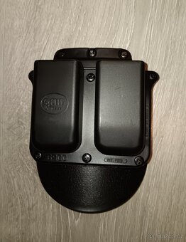 Pouzdro dvojité pro dvouřadý zásobník 9mm GLOCK,CZ - 3