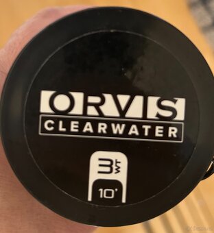 MUŠKAŘSKÝ PRUT Orvis CLEARWATER 10' #3-4pcs - bezvadný stav - 3