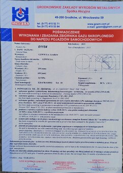 LPG nádrž vnitřní 650/250 65L platnost do 08/2025 - 3