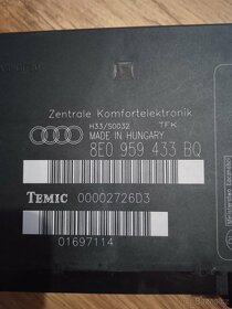 Prodám na Audi A4 2008 r.v. jednotku komfortu - 3