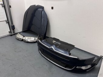Citroen C5 II X7 přední část kapota nárazník světla - 3