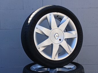 Orig letní alu kola Renault Megan, Scenic, 205/50/17 - 3