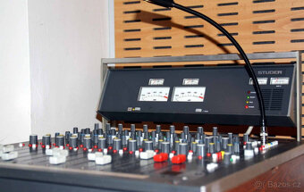 Mixážní pult STUDER 961, 10kanálový, pro vysílání a studio, - 3