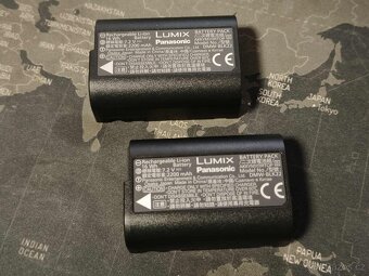 Originální 2x nabitá baterie Panasonic DMW-BLK22E, nová, zár - 3