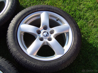 4XZIMNÍ HLINÍKOVÁ KOLA ŠKODA OCTAVIA III,II 205/55 R16 .TOP. - 3