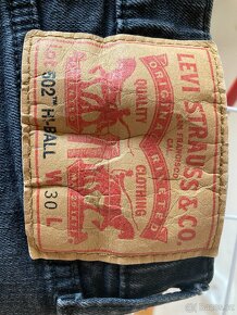 Pánské džíny Levis, velikost 30 - 3
