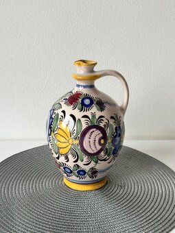 Keramický malovaný džbán - ruční práce - 3